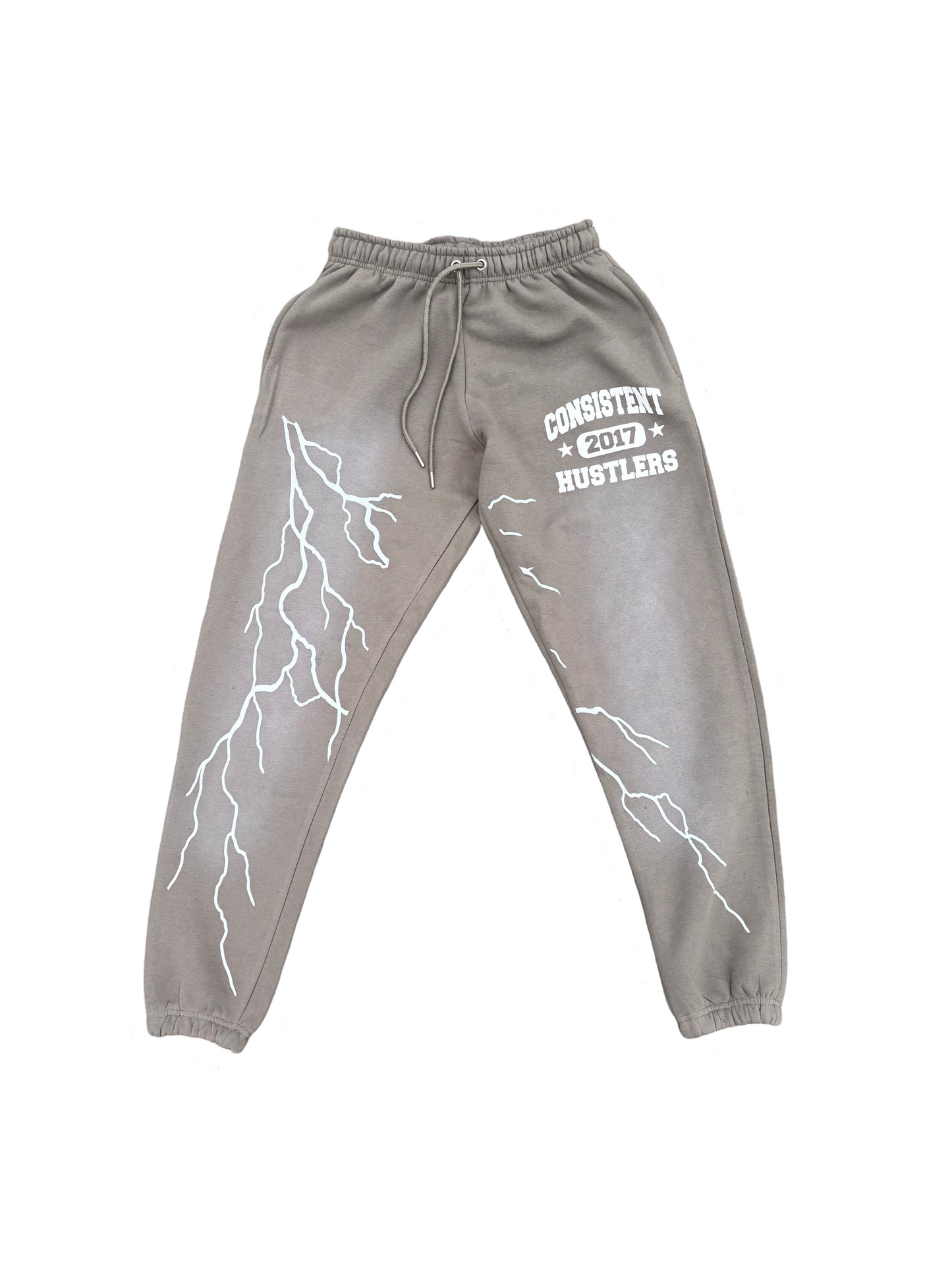Lighting Bolt Reflective
Sweatpants (Wolf Grey)