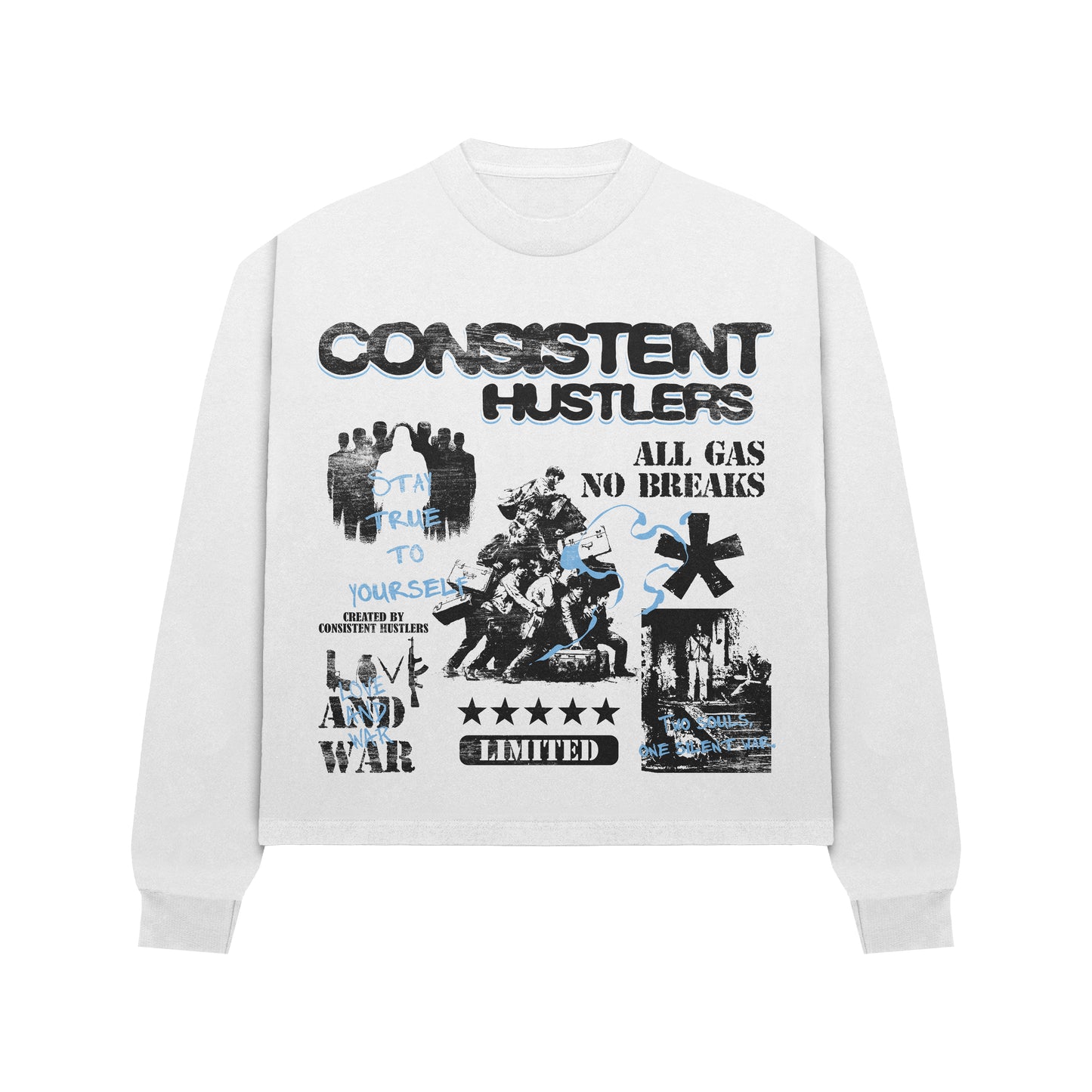 Love and War Long Sleeve (Blue)