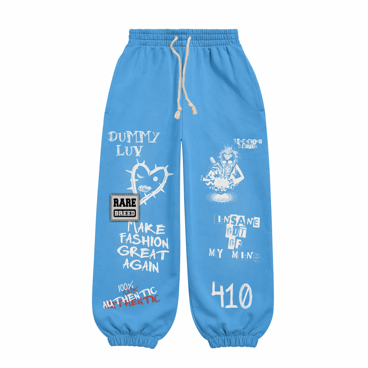 Dummy Luv Sweatpants (Blue)