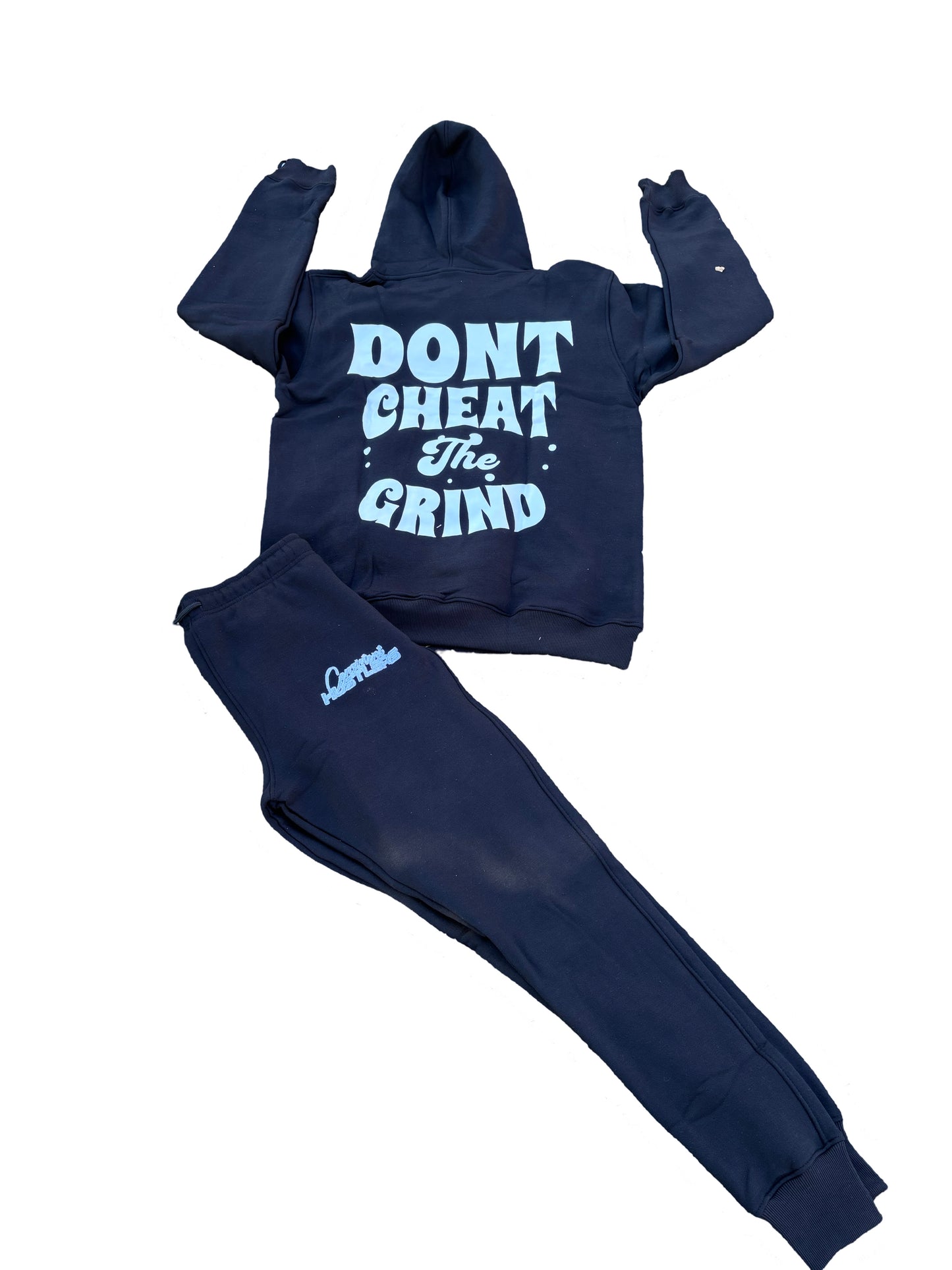 Don’t cheat the grind sweatsuits (Black)