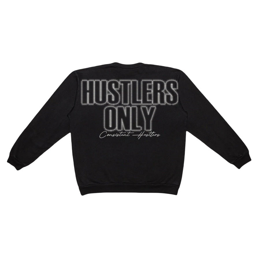 Hustlers Only Sweatshirts (Black)