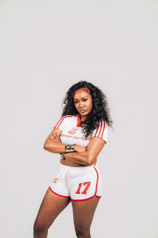Lady Stripe Champs Set (Red)