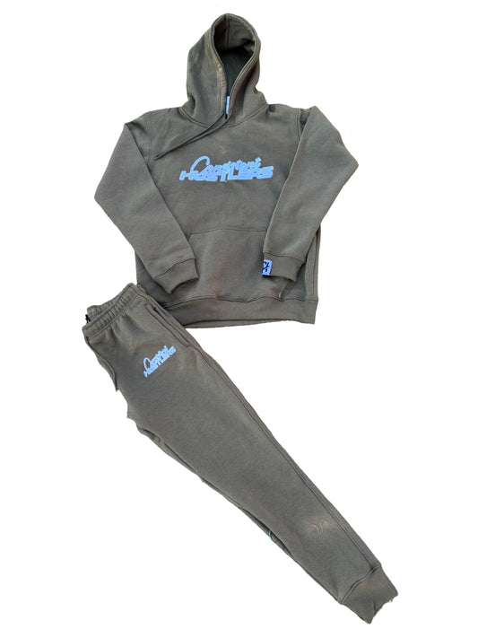 Don’t cheat the grind sweatsuits (Olive Green)