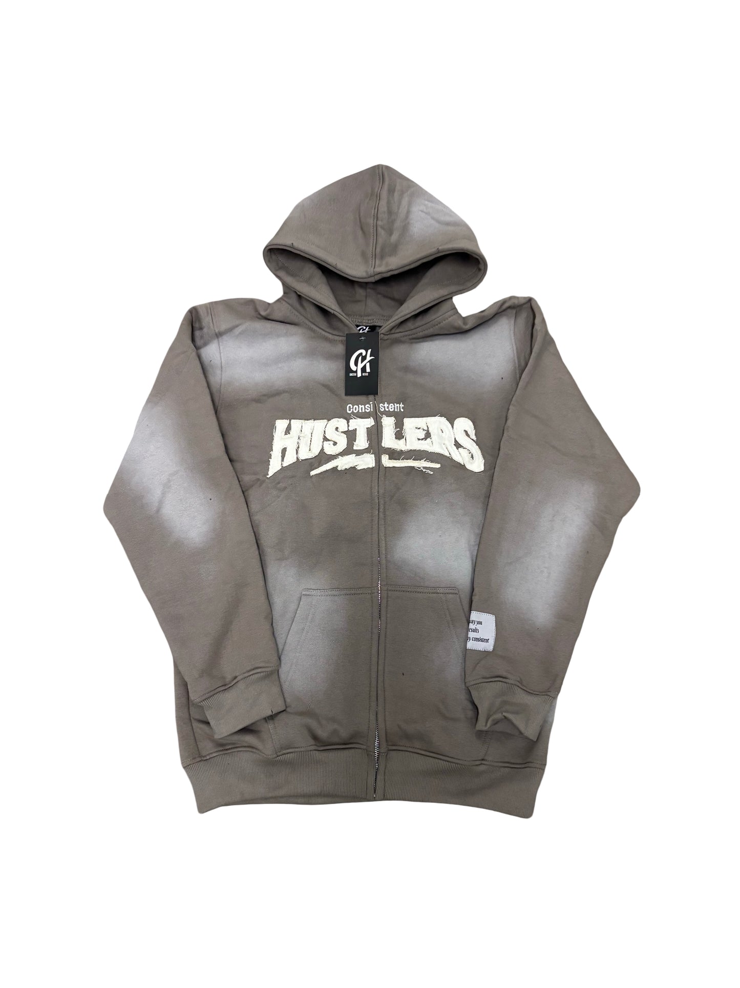 2.0 Signature Hustlers Hoodie (Wolf Grey)