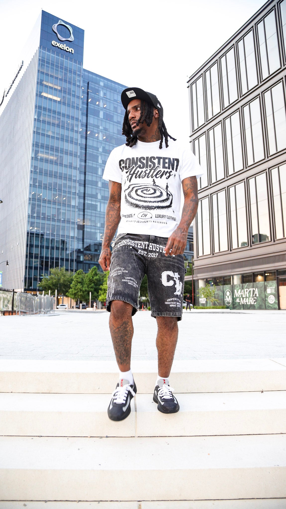 Jean Shorts (Grey)