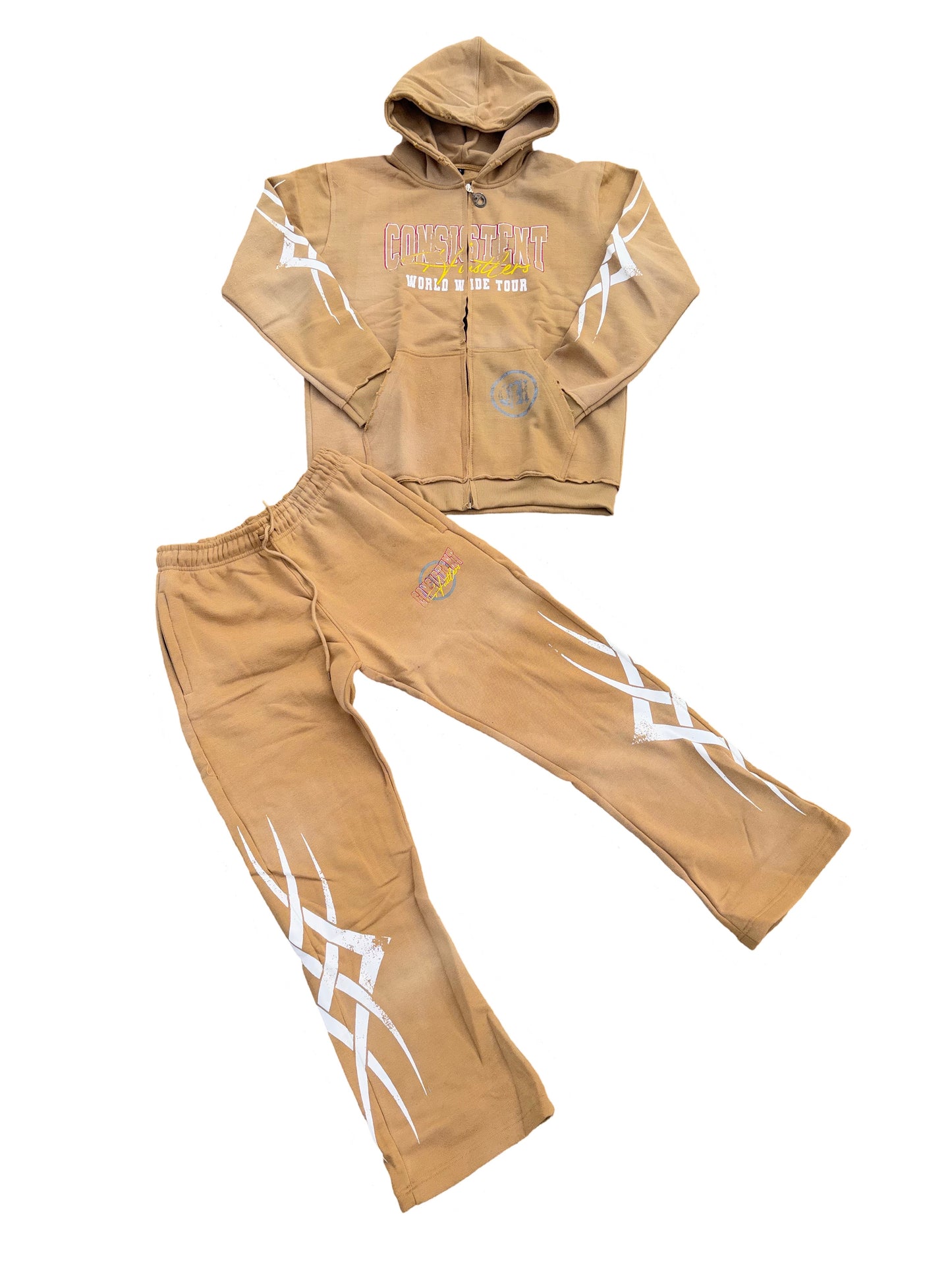 World Tour Sweatsuits (Tan)