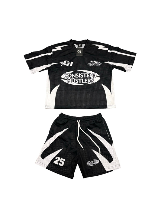 Quick Bolt Jersey set (Black)