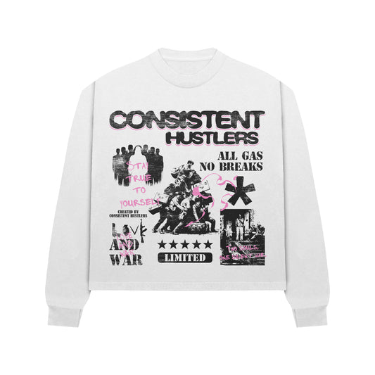 Love and War Long Sleeve(Pink)