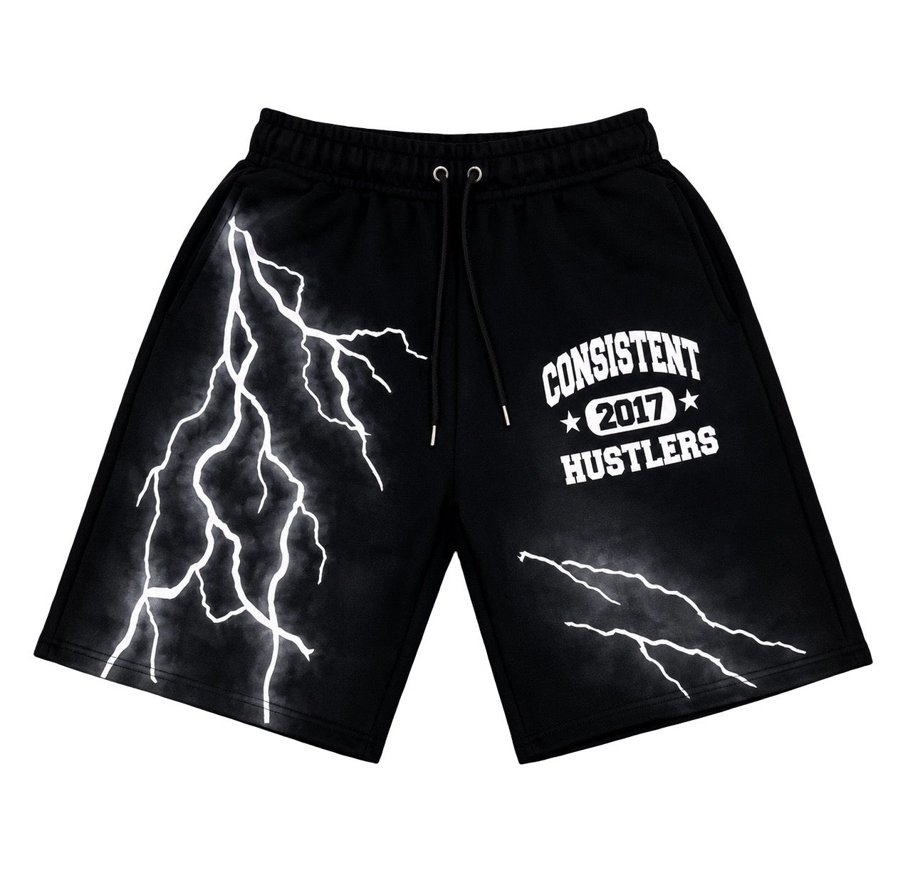 Lightning bolt shorts (Black)