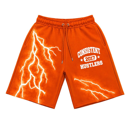 Lightning bolt shorts (Orange)
