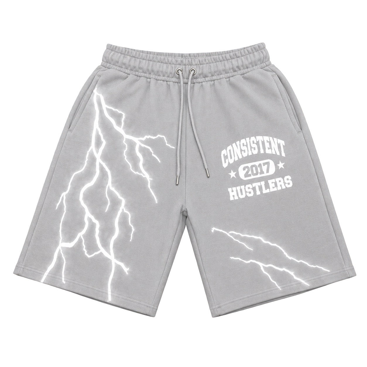 Lightning bolt shorts (Grey)