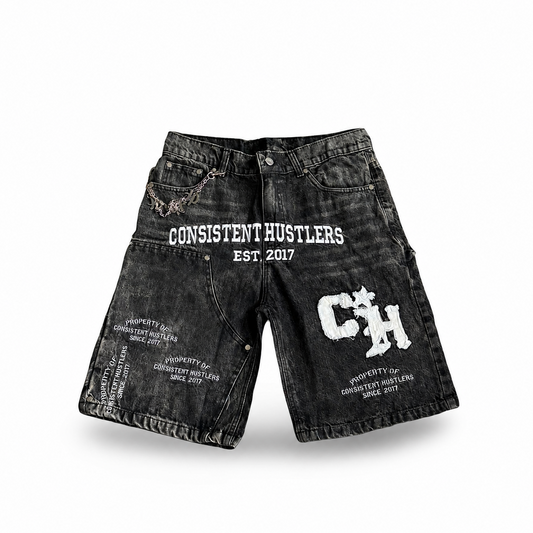 Jean Shorts (Grey)