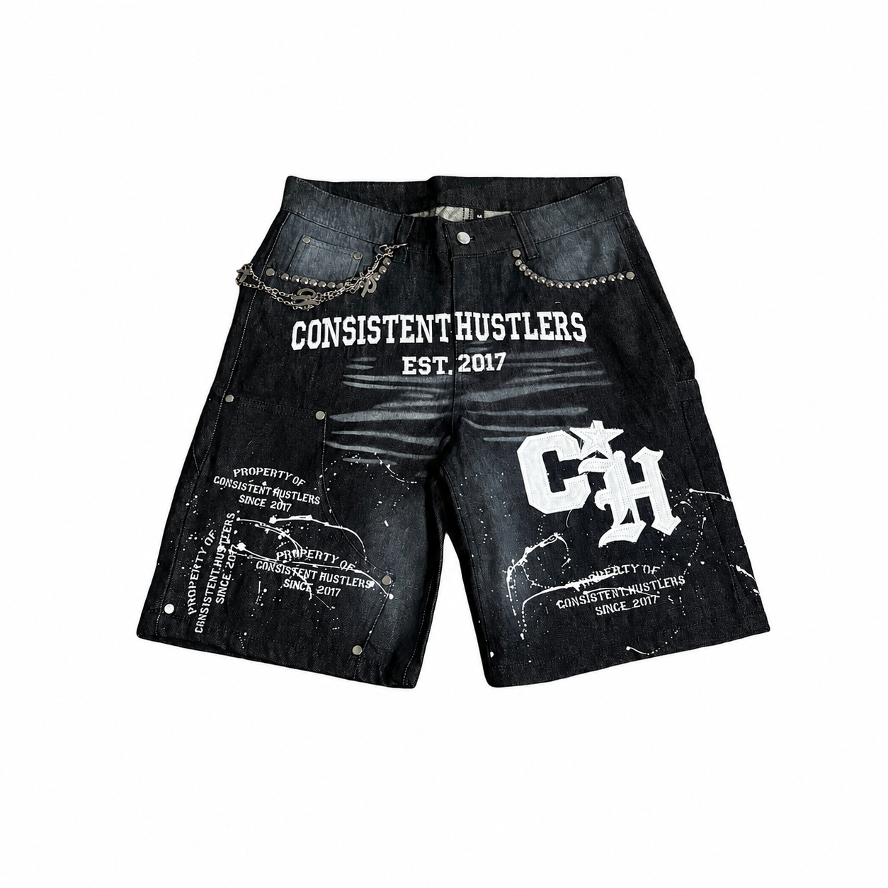 Jean shorts (black)
