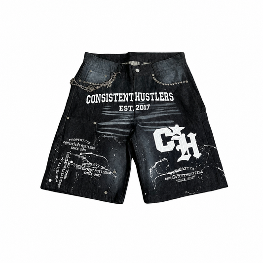 Jean shorts (black)