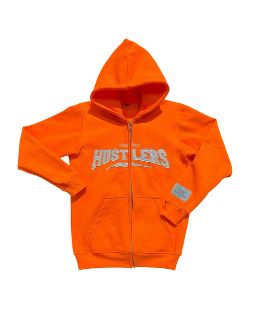 Signature Hustlers Hoodie(Orange)