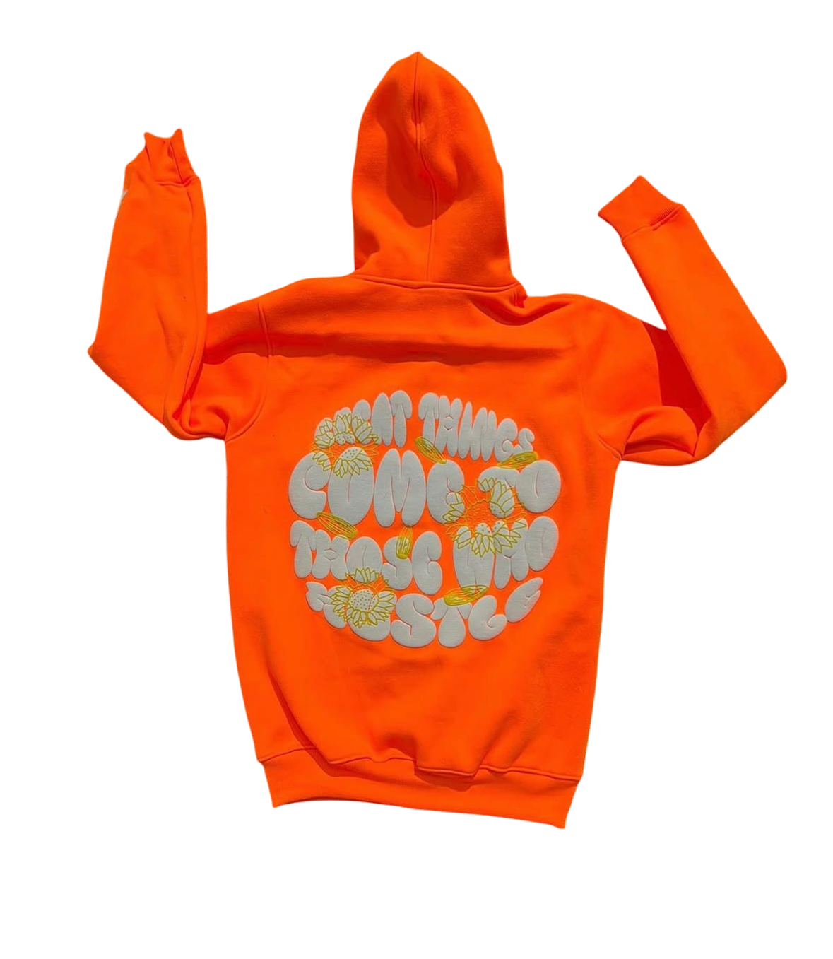 Signature Hustlers Hoodie(Orange)