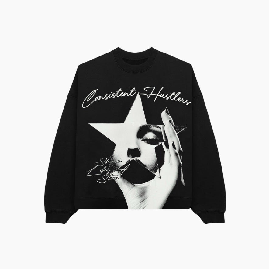 Hustlers Only Sweatshirts (Black)